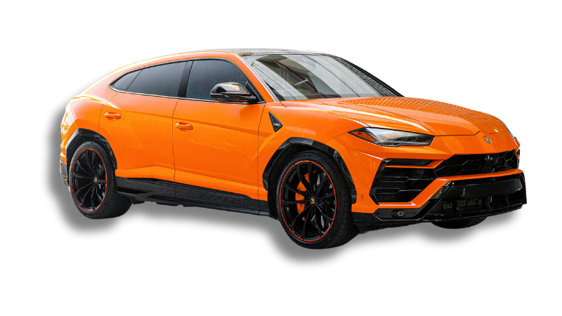 Orange Urus Front View